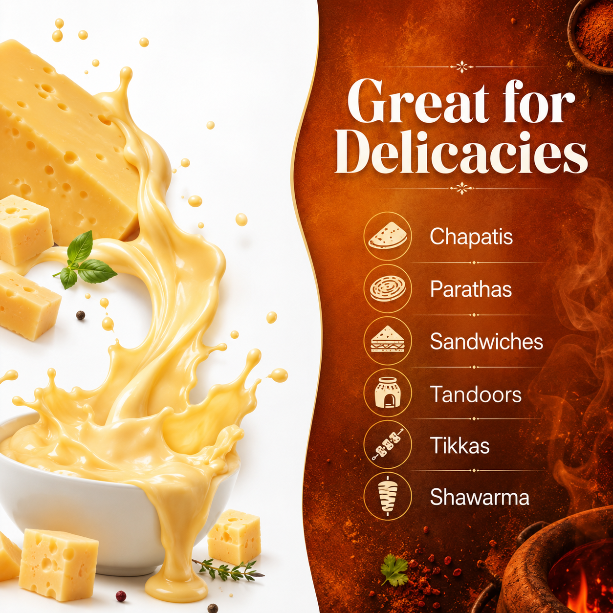 Hot and Herby Cheese Spread 200gm