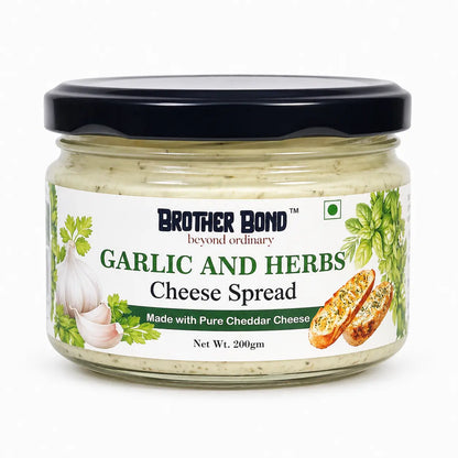 Garlic and Herb Cheese Spread Brother Bond