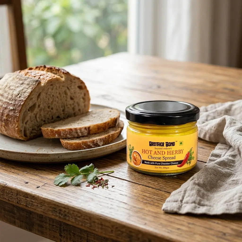 Made with pure cheddar cheese spread 