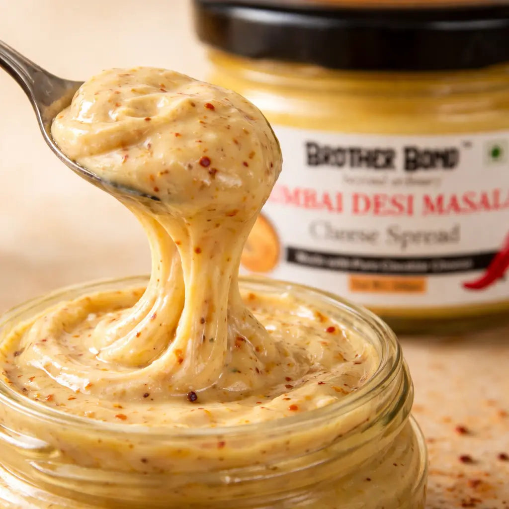 Mumbai Desi Masala Cheese Spread 200gm Brother Bond